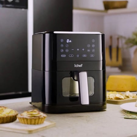 Fritadeira Elétrica Airfryer Ichef Smart Vision 6L