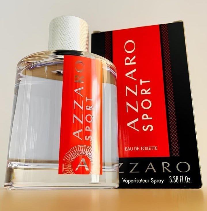 Azzaro, Azzaro Sport, Perfume Masculino, Fragrância Fougère Fresca com Notas de Grapefruit e Sândalo, Eau de Toilette com Fixação Equilibrada, Ideal para Pré-treino e Pós-treino, 100ml
