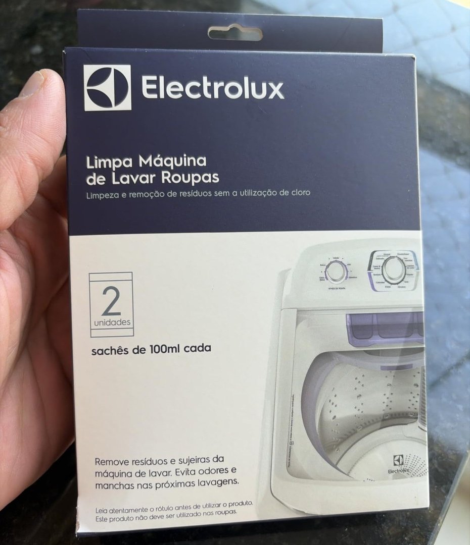 Kit 2 Limpa Máquina de Lavar Roupas Electrolux