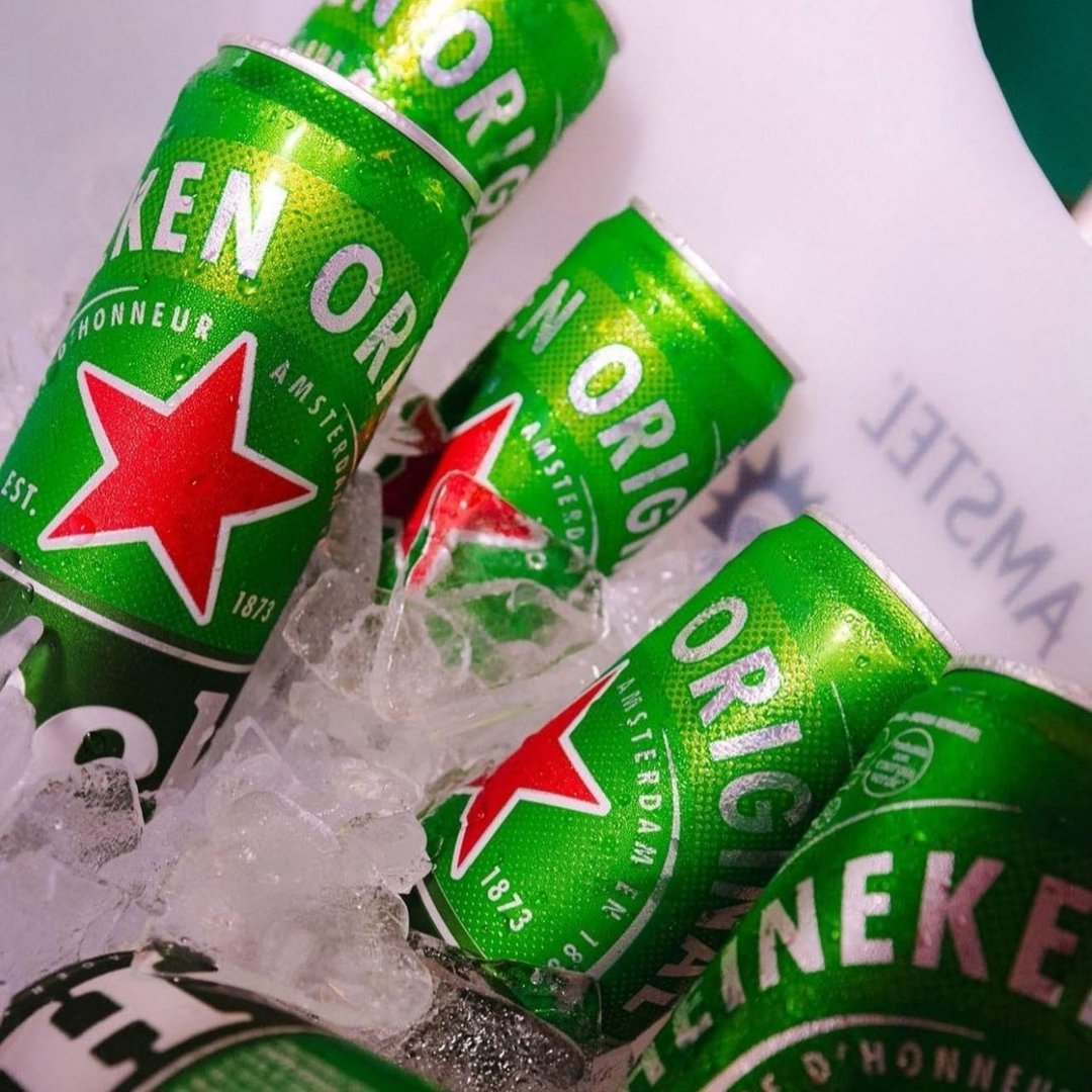 Heineken Cerveja Sleek Lata 350ml Pack 12 Unidades
