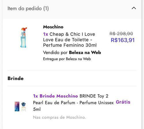 Cheap & Chic I Love Love Moschino Eau de Toilette - Perfume Feminino 30ml