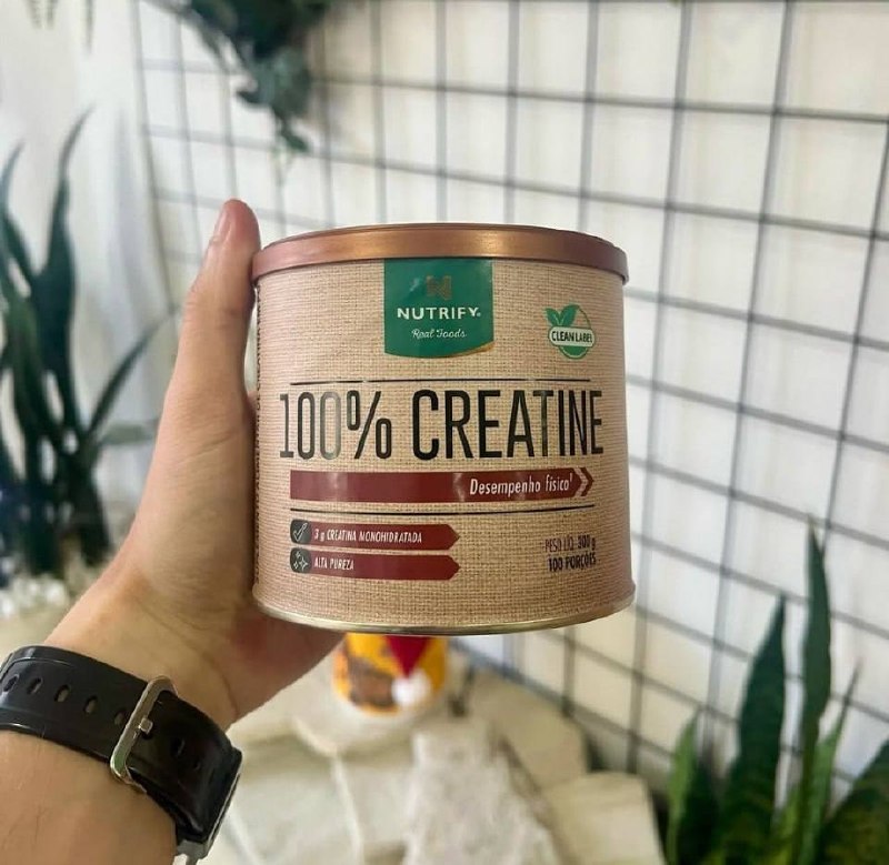Nutrify - 100% Creatine 3g de Creatina por Dose - Suplemento Alimentar para Suporte Energé...