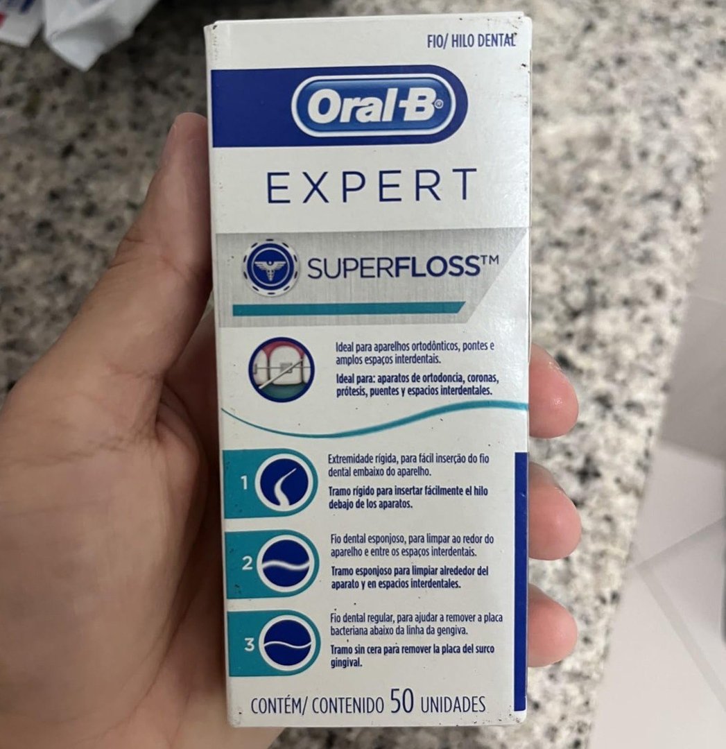 Oral B Expert Fio Dental Super Floss - 50 Unidades