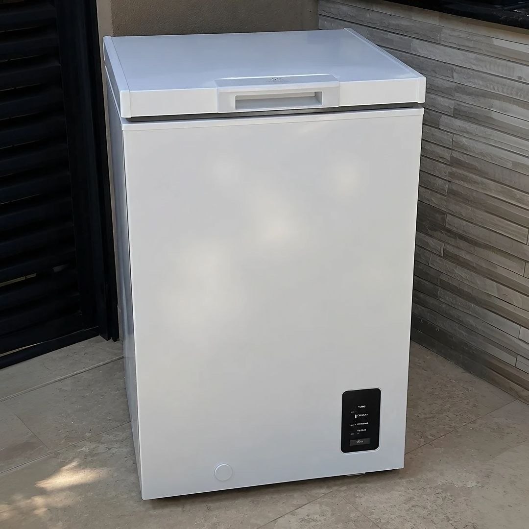 Freezer Horizontal Electrolux 95L Inverter Bivolt Uma Porta Branco (HB100) Bivolt