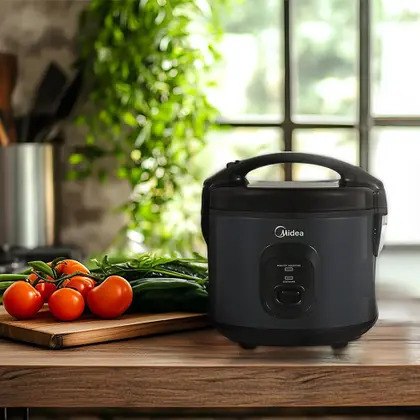 Panela de Arroz Elétrica 3L Preta Midea