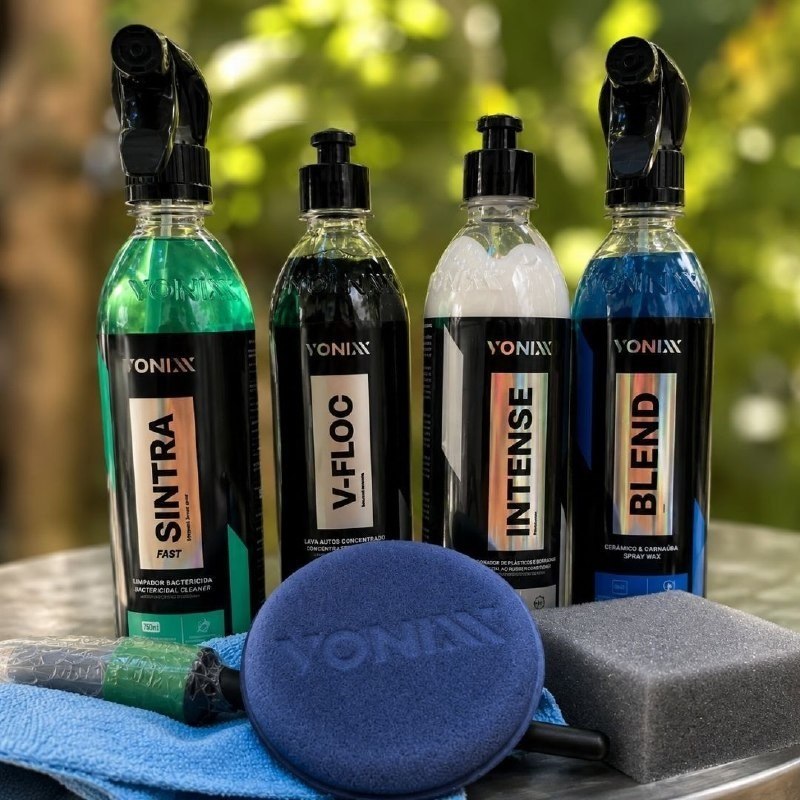 Kit Lavagem Automotiva V-floc Blend Sintra Intense Vonixx