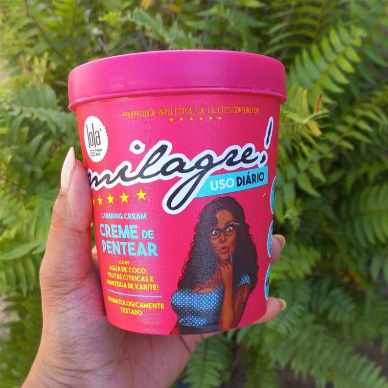 Milagre Creme para Pentear 450g , Lola Cosmetics