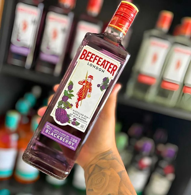 Gin Inglês Beefeater Blackberry Garrafa 700ml