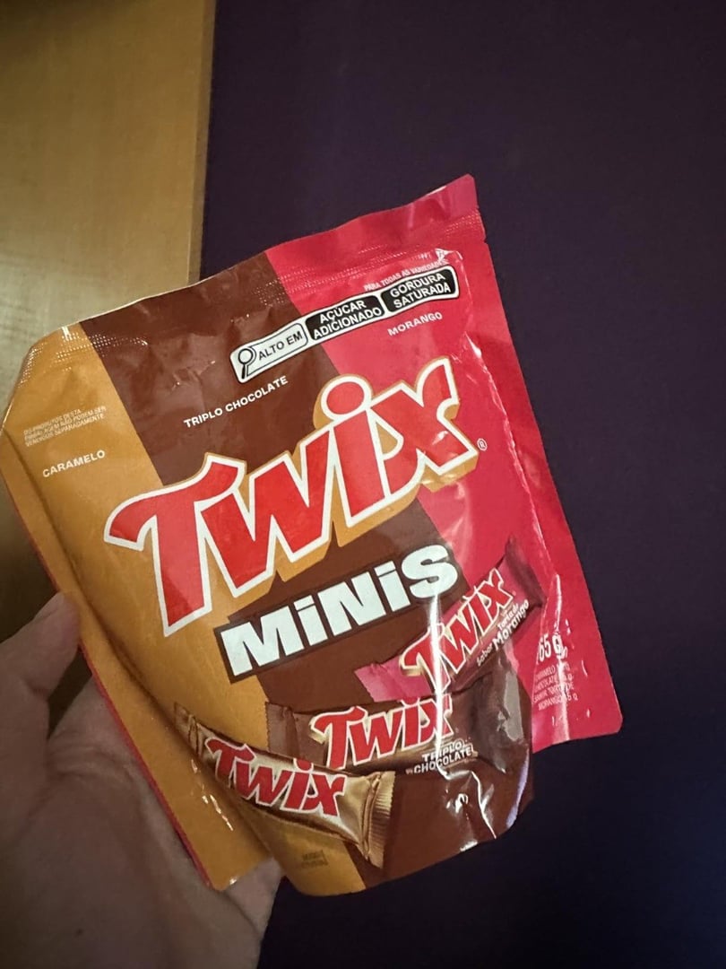 Chocolate Twix Variedades Minis 165g