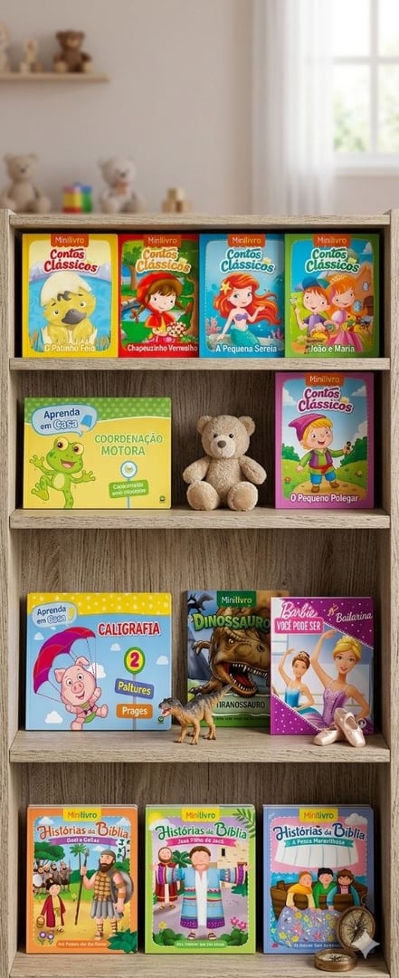 Livros infantis no precinho