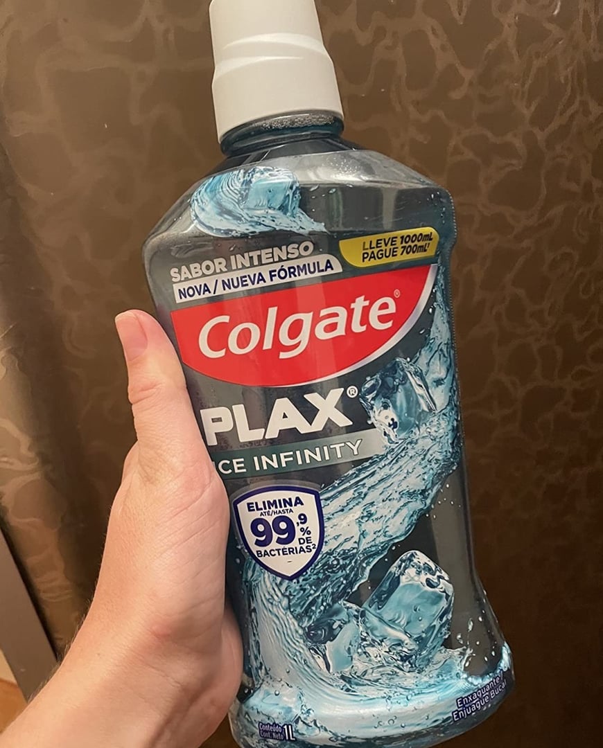 Enxaguante Bucal Colgate Plax Ice Infinity - 1 Litro