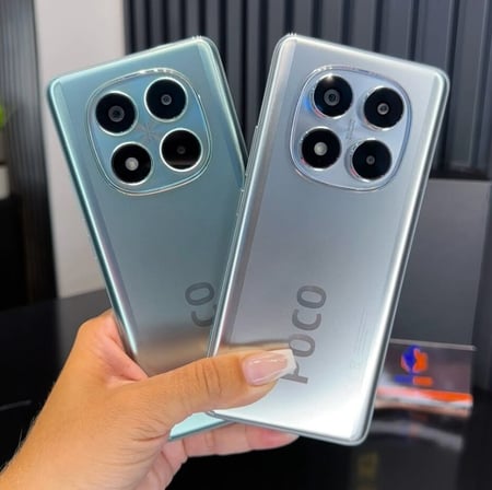 Smartphone Xiaomi Poco X7 5G NFC Silver (Prata) 8GB RAM 256GB ROM