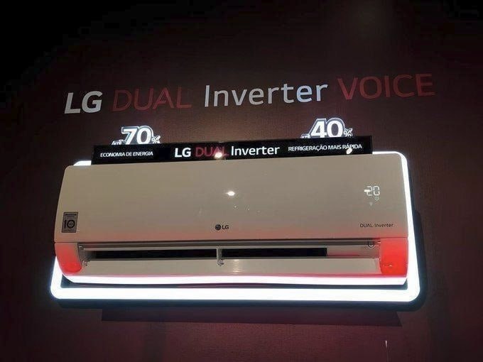 Ar Condicionado Split Dual Inverter LG Compact AI 9000 BTUs Frio 220V S3-Q09AAQAK