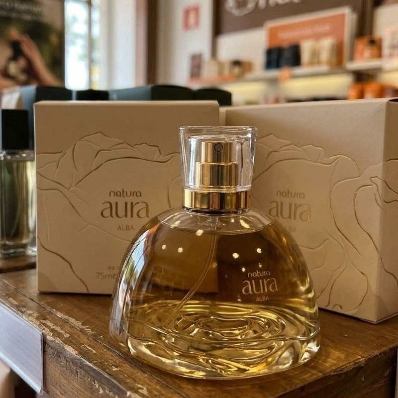 Perfume Natura Aura Alba Eau de Parfum Feminino 75ml