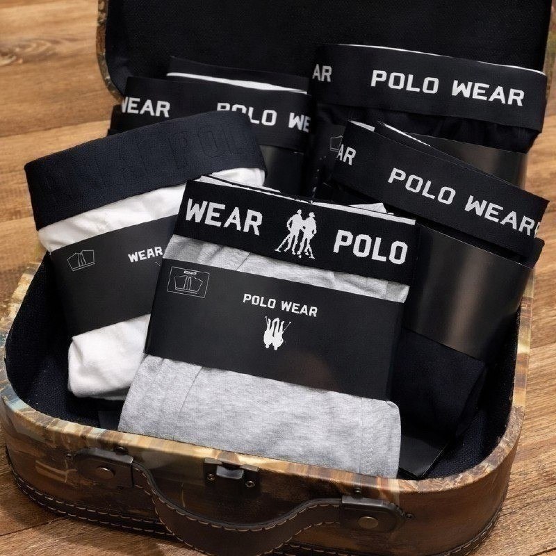 Kit 10 Cuecas Algodão Polo Wear Sortido