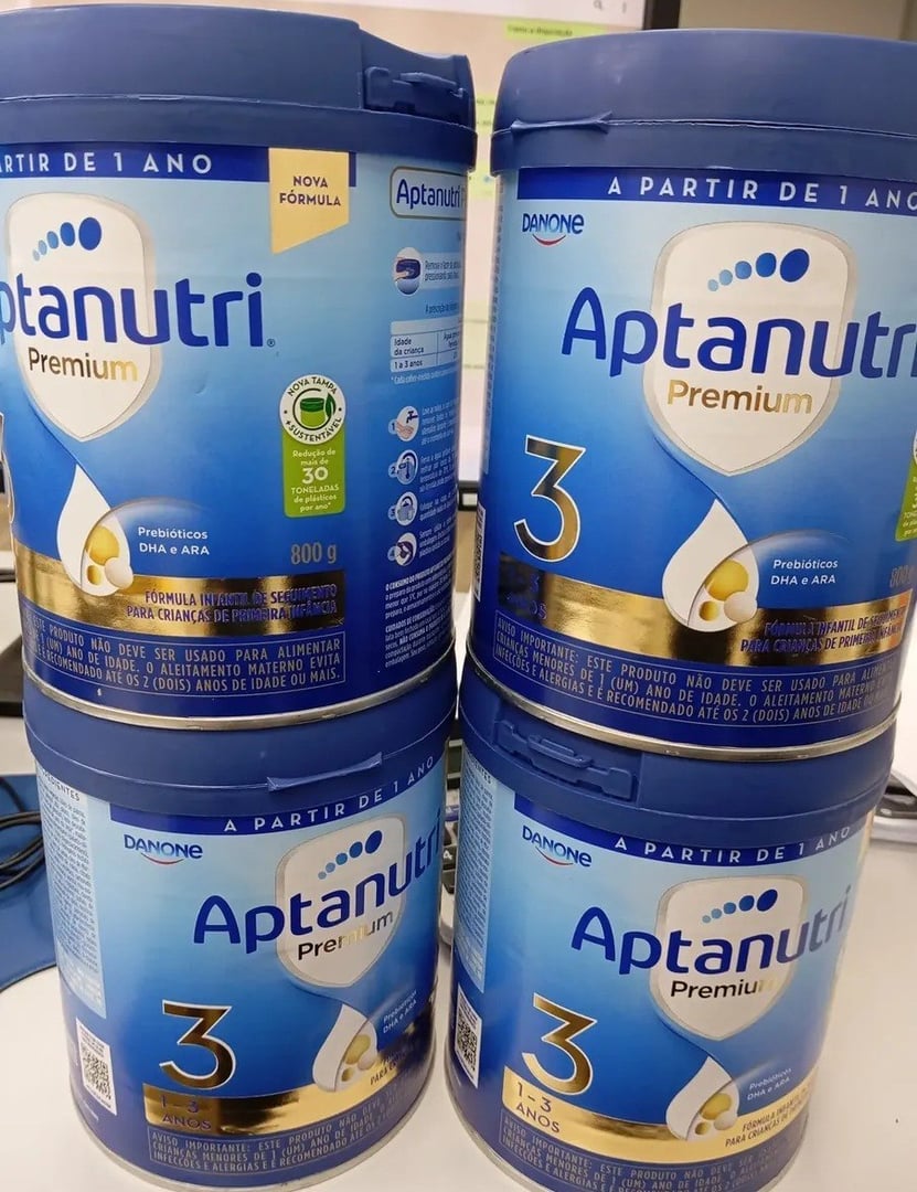 Pack Fórmula Infantil Aptanutri Premium 3 de 800g - 4 unidades