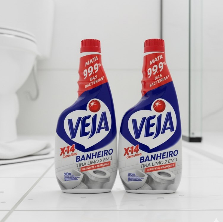 Veja X14 Limpador Tira Limo 500ml 2 unidades