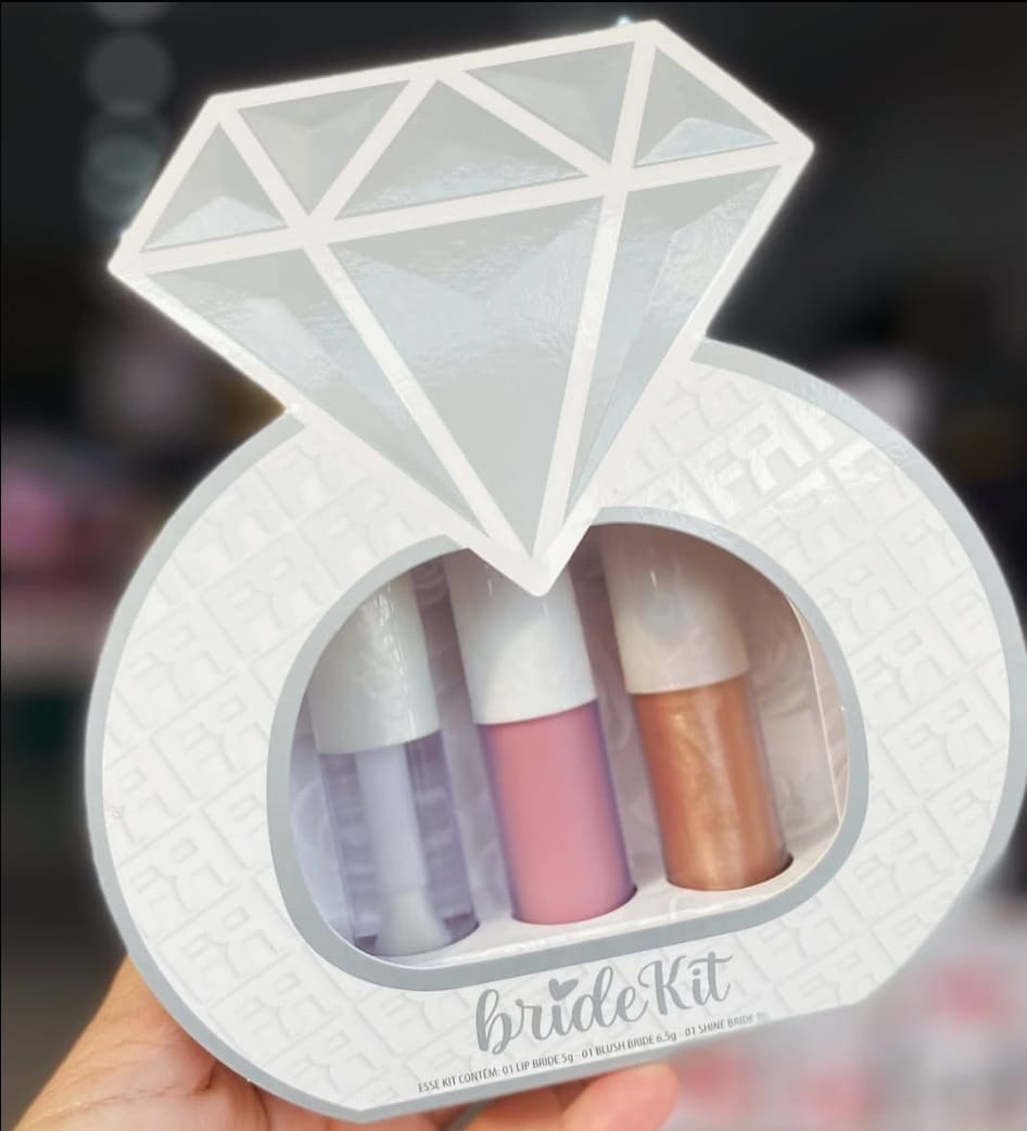 Bride Kit - Franciny Ehlke - Gloss, Iluminador E Blush Bride Kit
