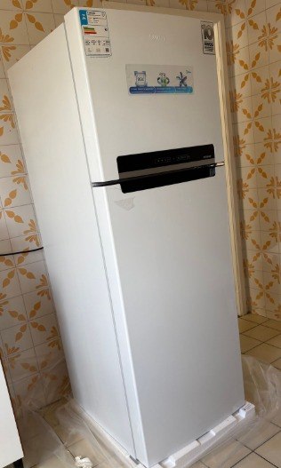 Geladeira/Refrigerador Midea Frost Free Duplex Branco 394L RT533