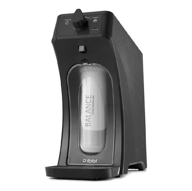 Purificador De Água Gelada Fria E Natural Eletrônico Ibbl E-due Equilibrium Grafite