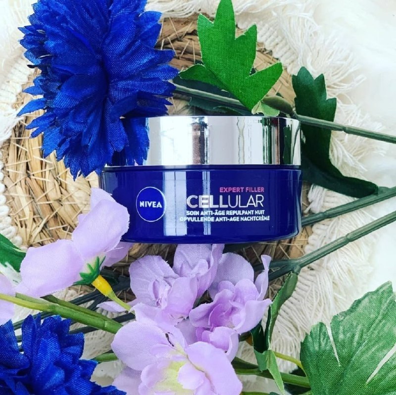 NIVEA Creme Facial Antissinais Cellular Filler Noite 49g, Hidratação Intensa 48h, Pele Fir...