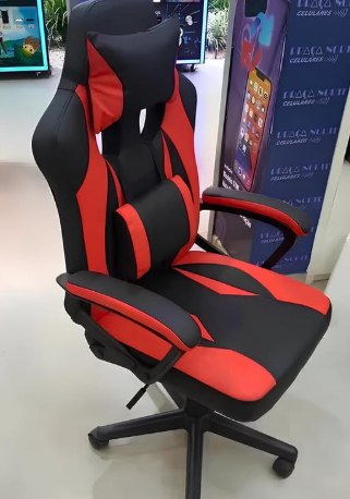 Cadeira Gamer Otello Preto e Vermelho