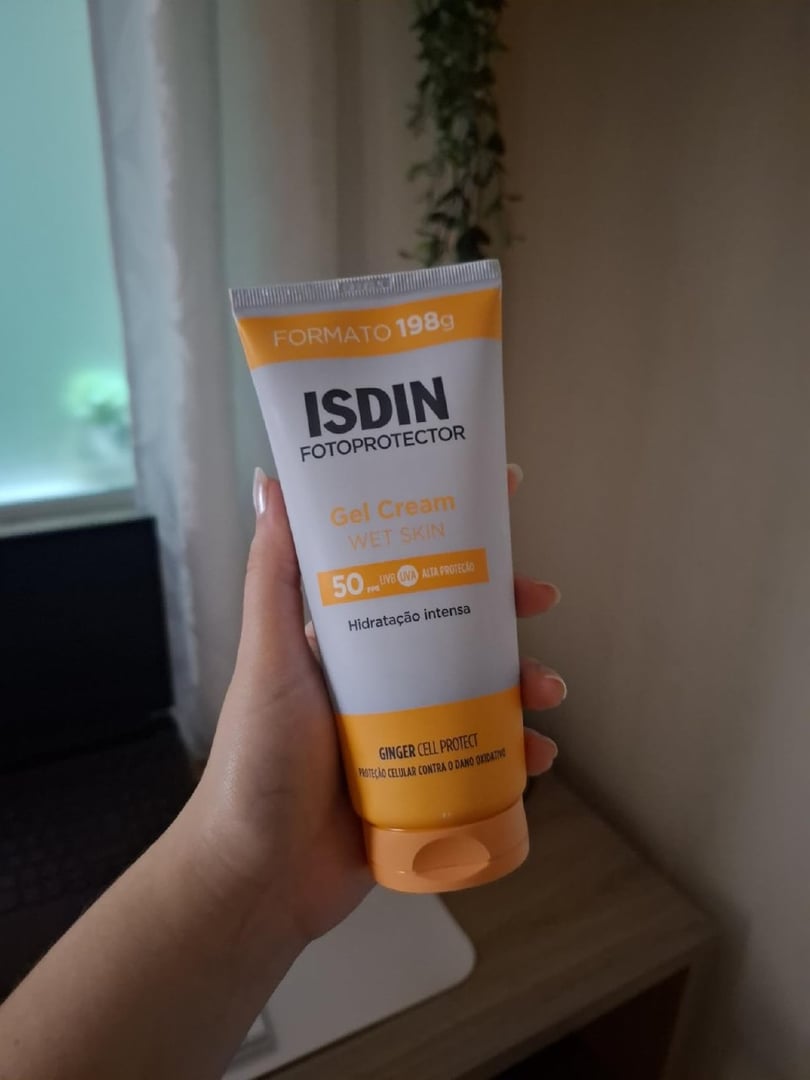 ISDIN Protetor Solar Corporal Gel Cream FPS 50-198g