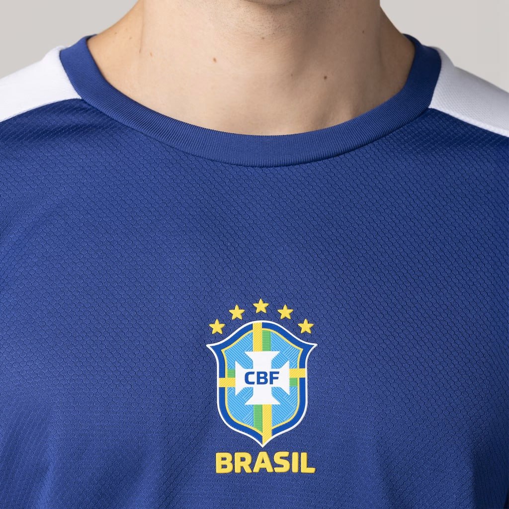 Camiseta da Seleção do Brasil Recorte CBF 26/27 Masculina