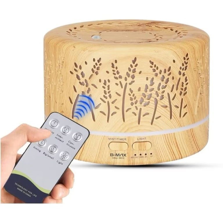 Difusor Ultrassônico de Aromas com Luz de LED