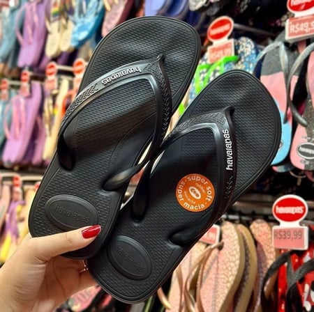 Chinelo Havaianas Top Max Comfort Original Tiras Largas