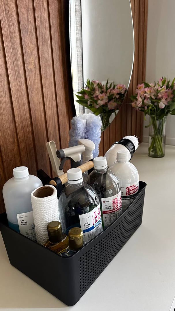 Cesto Organizador Multiuso com Alça Flow OMW100 - Ou