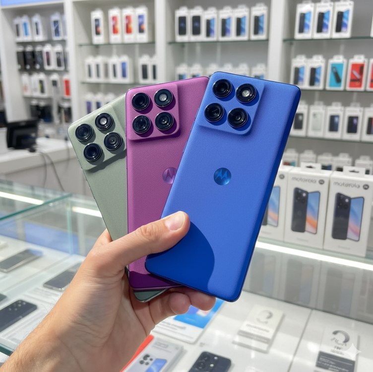 Smartphone Motorola Edge 60 PRO 5G - 256GB 24GB (12GB RAM+12GB Ram Boost) Tela Quad-Curve ...