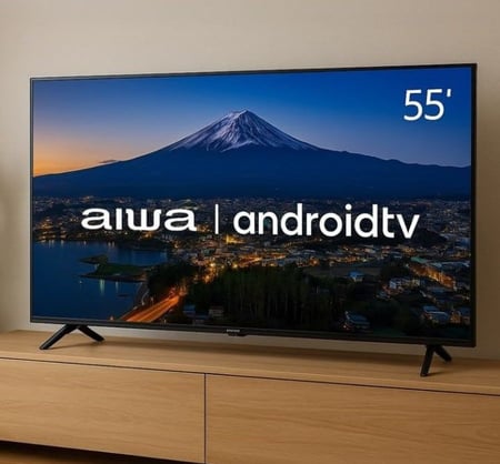 Smart Tv Aiwa 55 Android 4k Borda Ultrafina Dolby Vision&atmos Aws-tv-55-bl-01-a