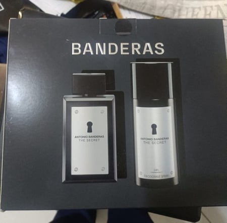 Coffret Banderas The Secret Kit - Perfume Masculino EDT + Desodorante Spray