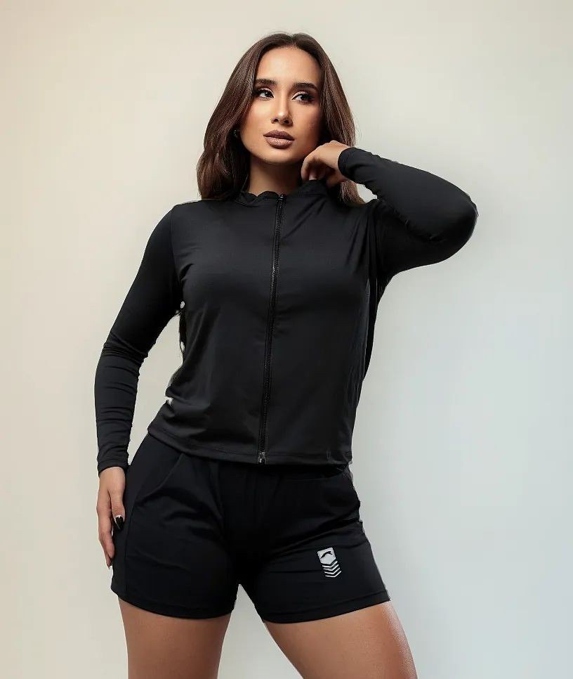 Jaqueta de Treino Alta Performance Proteção UV