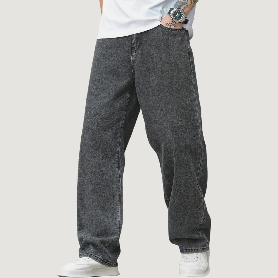 Calça Balão Calca Jeans Masculina Bag Boca Larga Streetwear