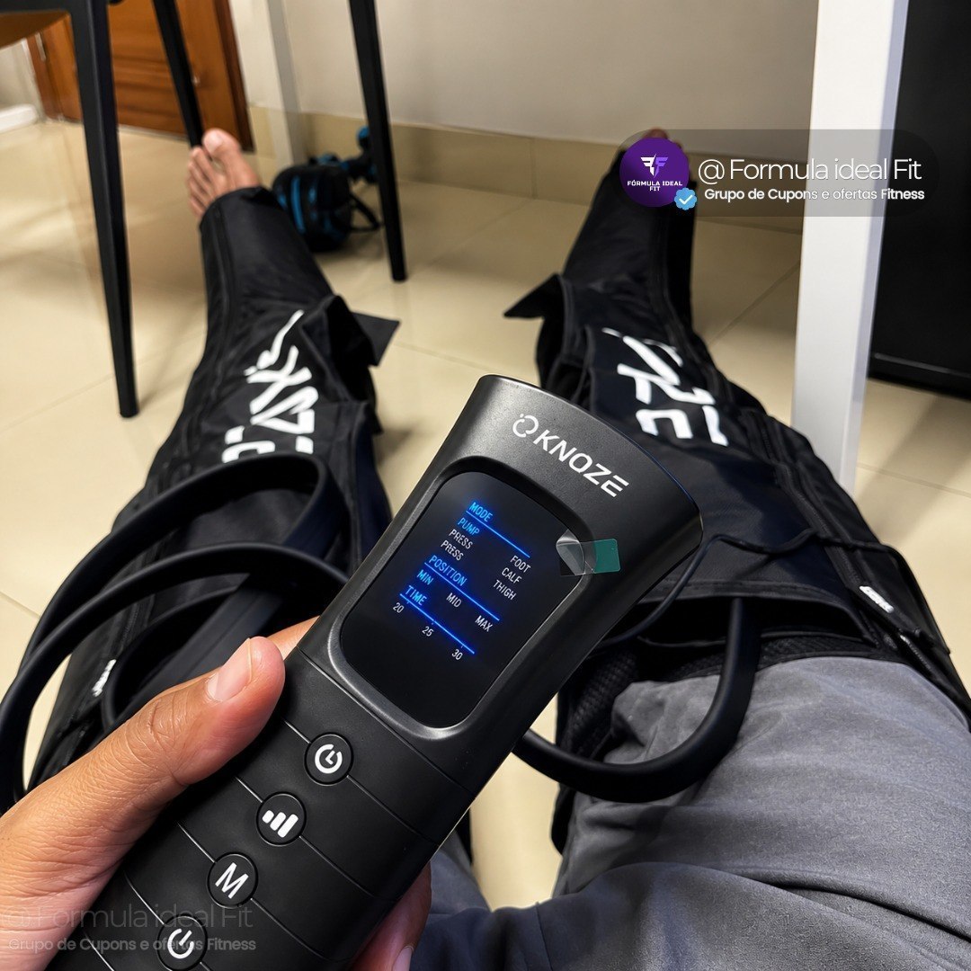 Botas De Compressão Pneumática Massageador Pes Knqze