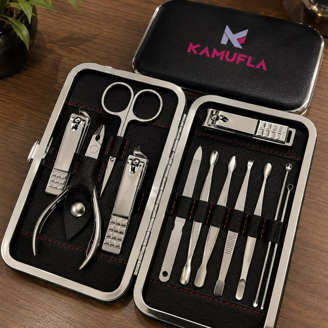 Kit Manicure | 12 Peças - Kamufla