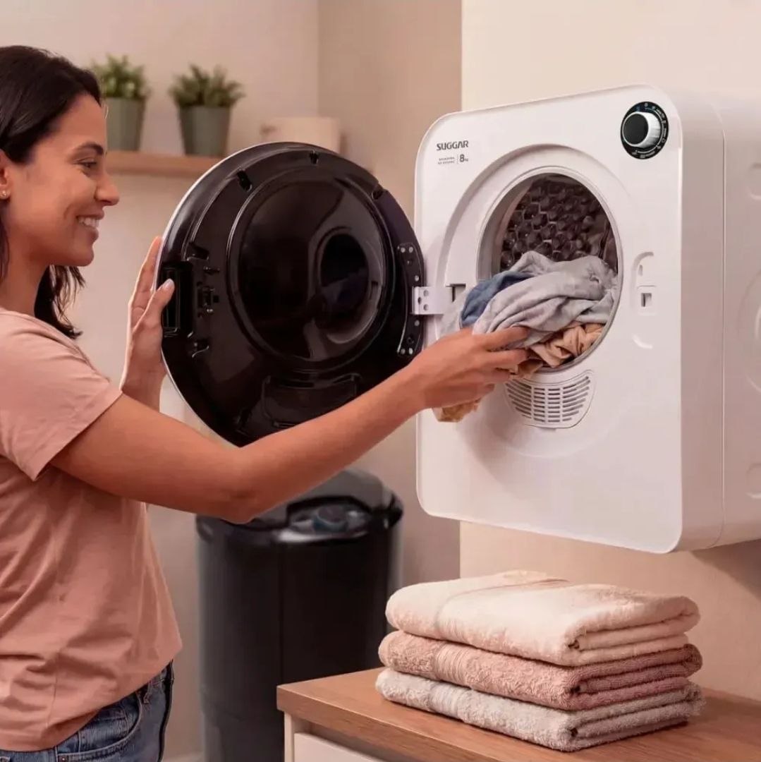 Secadora De Roupas 8kg Sc8012br Suggar Branco 220v