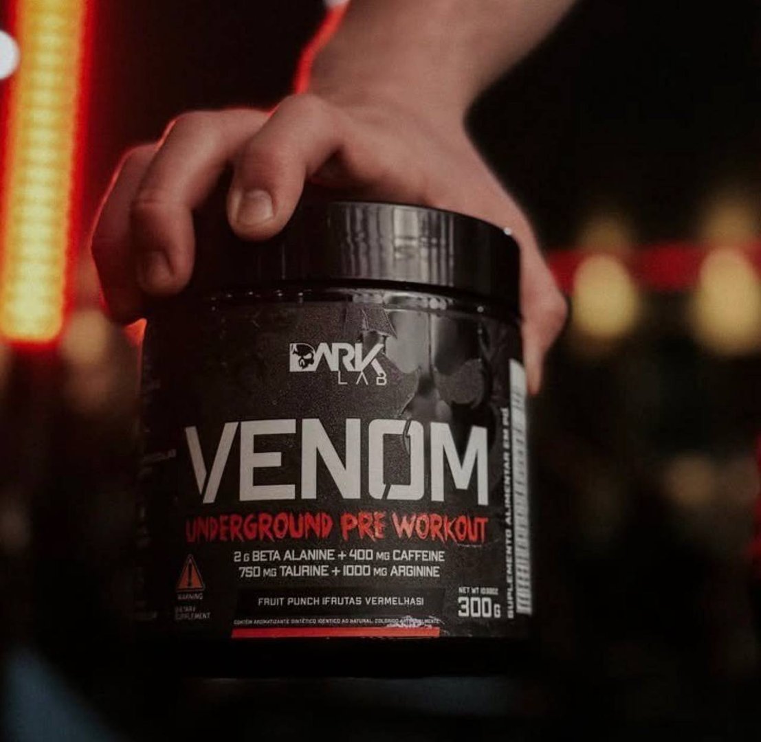 Pre Treino Venom Underground 300g Dark Lab