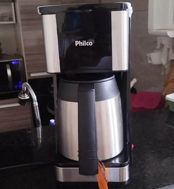 Cafeteira Elétrica Philco Jarra 1,6L Thermo Inox 40 cafezinhos - 110v