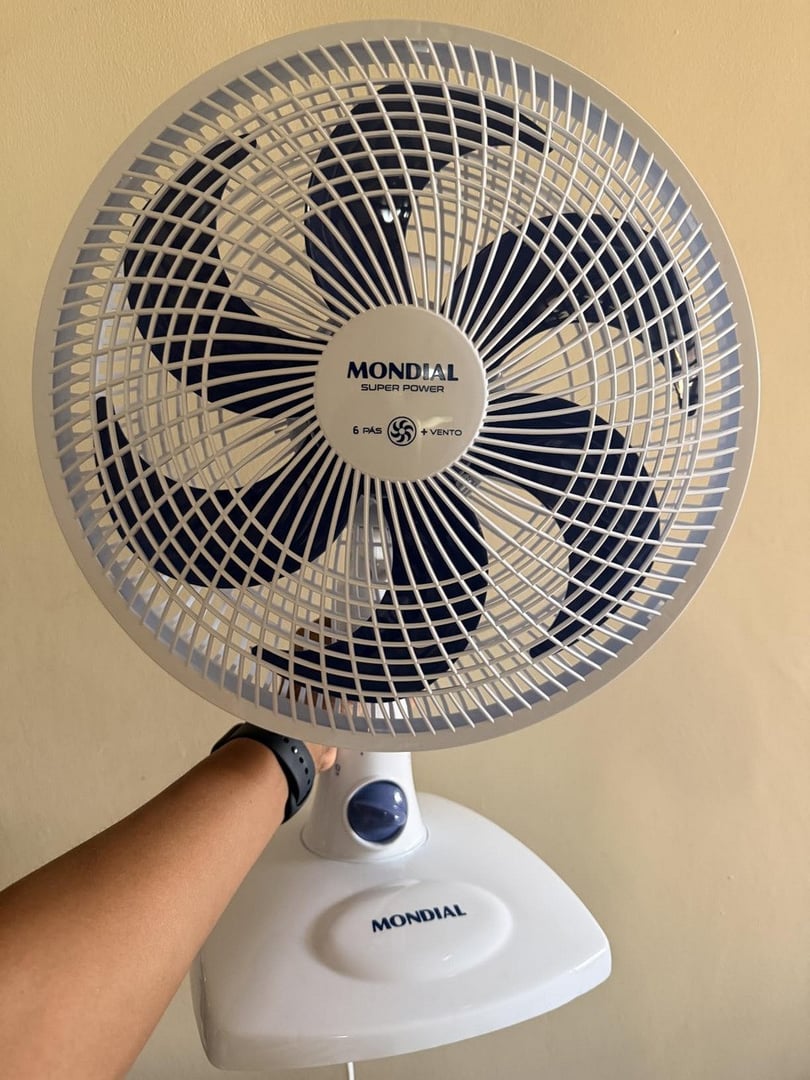 MONDIAL Ventilador de Mesa 127V, 30cm, 6 pás, Super Power - VSP-30-W
