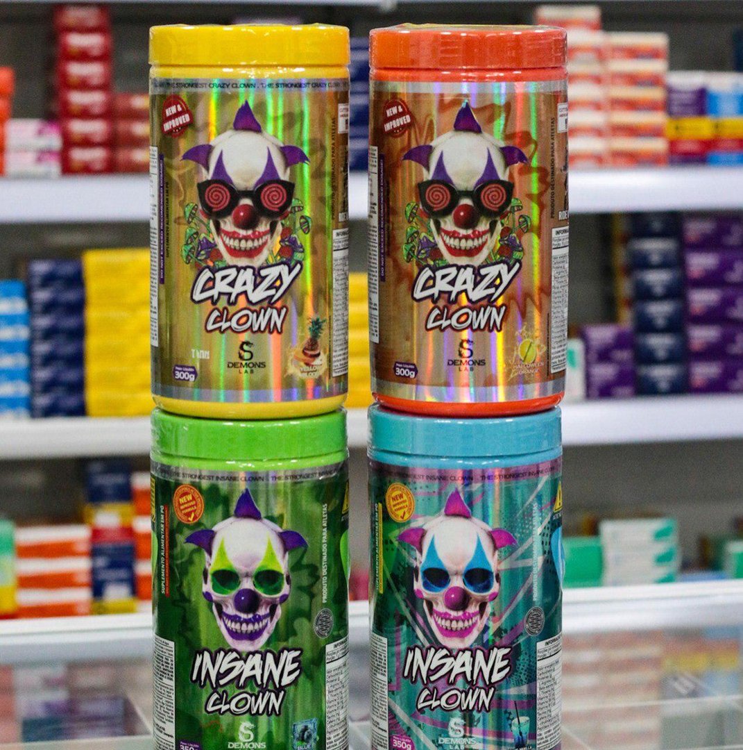 Pré Treino Demons Lab Crazy Clown 300g