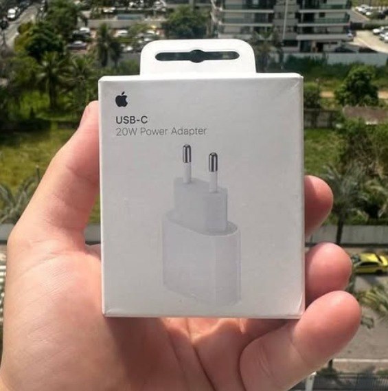 Carregador Fonte Apple iPad iPhone Turbo Usb-c 20w Original Branco