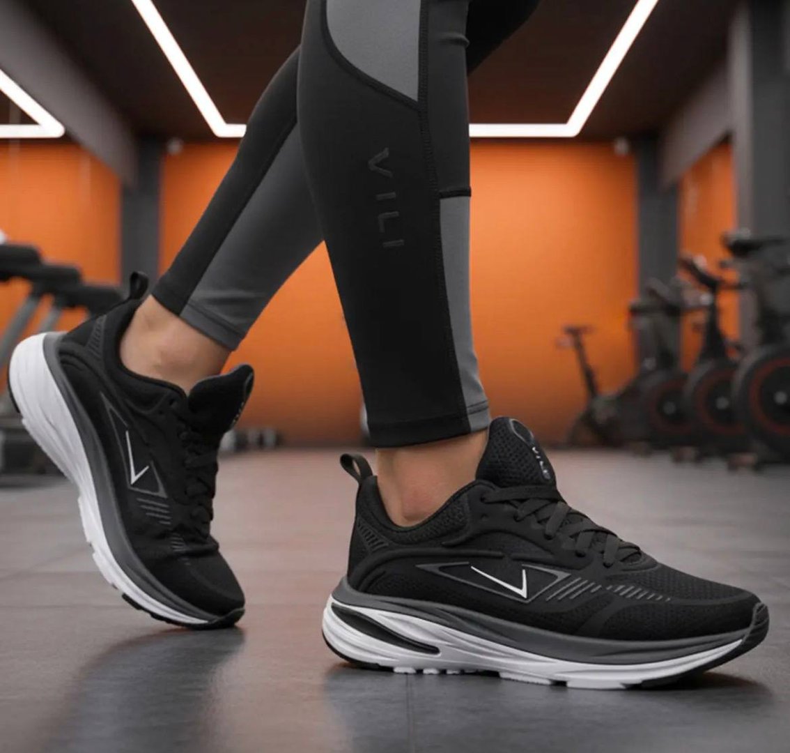 Tênis Feminino Vili Fusion Masculino Para Academia Caminhada
