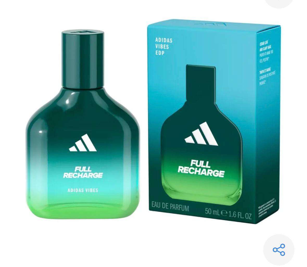 Perfume adidas Vibes Full Recharge Eau De Parfum 50ml
