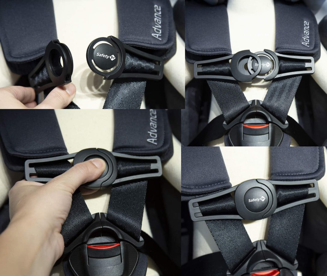 Safety 1st, Trava para Cinto de Segurança, Black