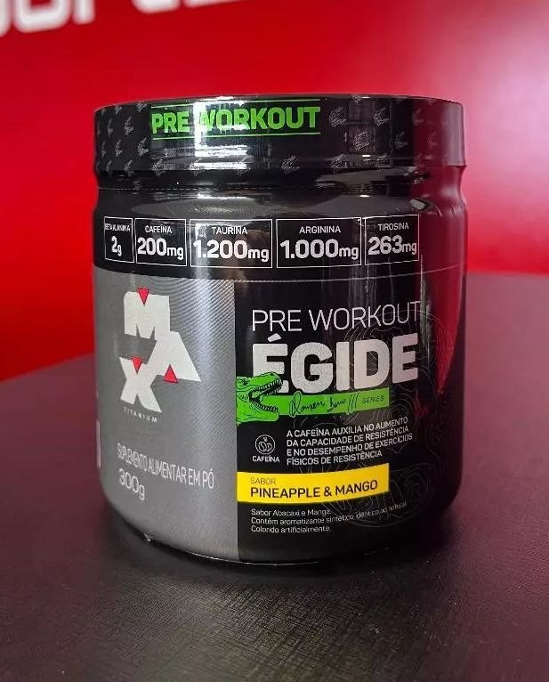 Pré Treino Égide Pote 300g Max Titanium