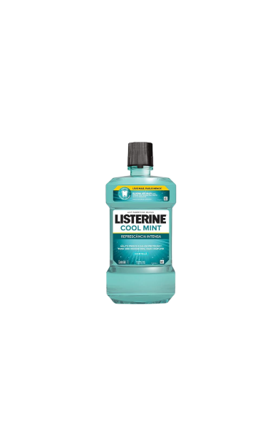 Listerine Cool Mint Enxaguante Bucal, 1L: Refrescância e Cuidado Bucal Profundo