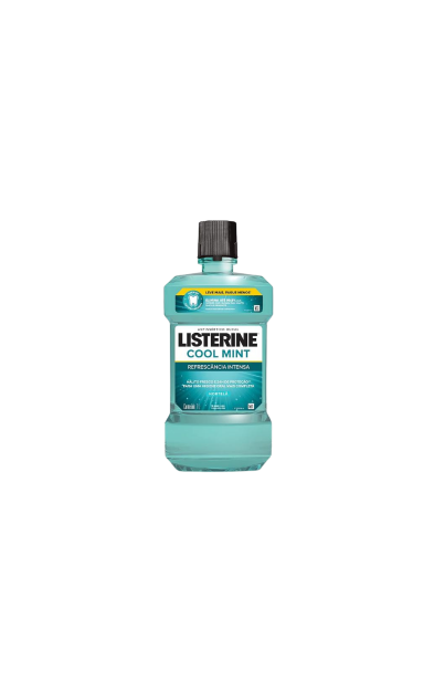 Listerine Cool Mint Enxaguante Bucal, 1L: Refrescância e Cuidado ...